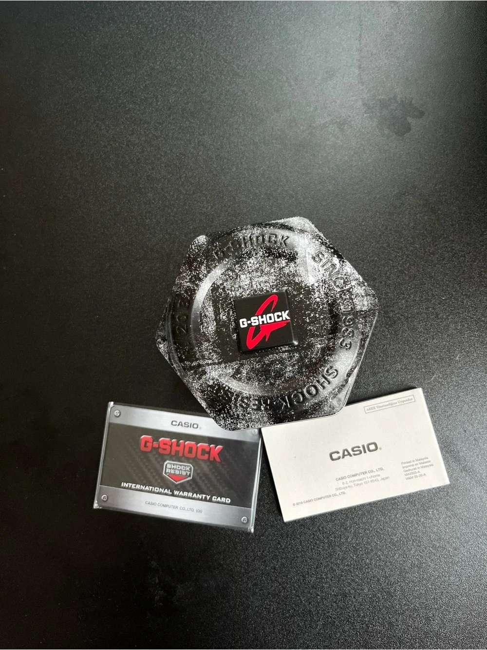 Clear Casio G-Shock DW-5600SKE-7
